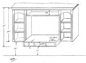 tv cabinet